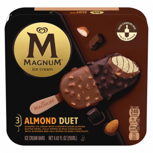 Magnum Almond Duet Ice Cream Bars Perspective: right