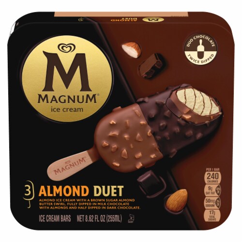 Magnum Almond Duet Ice Cream Bars Perspective: right