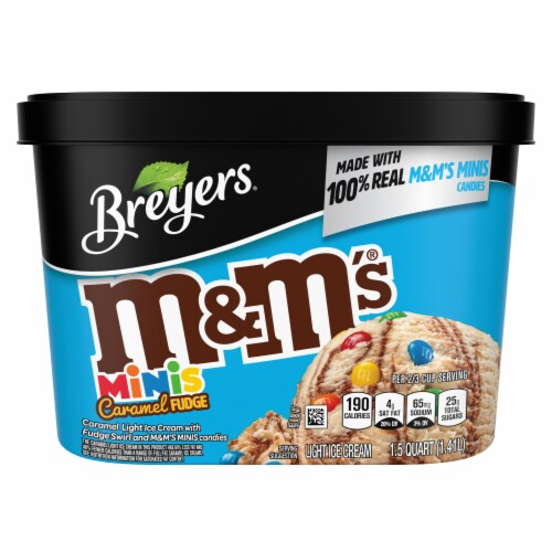 Breyers® M&Ms® Ice Cream Perspective: right