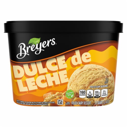 Breyers Dulce De Leche Frozen Dairy Dessert Perspective: right