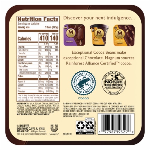 Magnum Mini Classic Ice Cream Bars Perspective: right