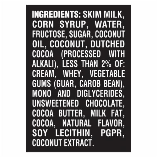 Breyers Frozen Peppermint Hot Chocolate Ice Cream Perspective: right
