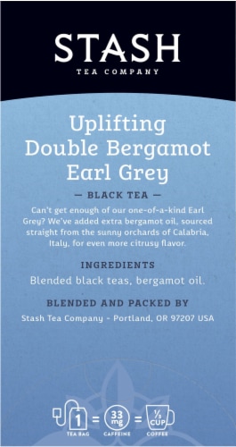 Stash Double Bergamot Earl Gray Black Tea Perspective: right