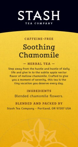 Stash Caffeine-Free Soothing Chamomile Herbal Tea Perspective: right