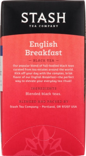 Stash English Breakfast Black Tea Perspective: right