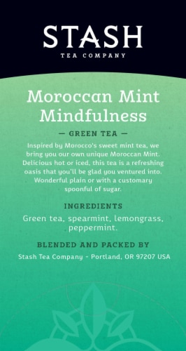 Stash Moroccan Mint Green Tea Perspective: right
