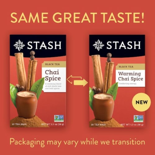Stash Chai Spice Black Tea Perspective: right