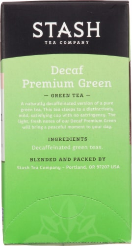Stash Decaf Premium Green Tea Perspective: right