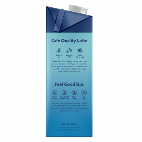 Stash Tea® Earl's Delight Latte Tea Concentrate Perspective: right