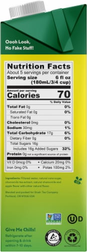 Stash Tea® Apple Blossom Latte Tea Concentrate Perspective: right