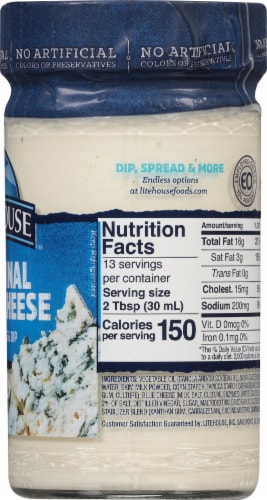 Litehouse Original Blue Cheese Dressing & Dip Perspective: right