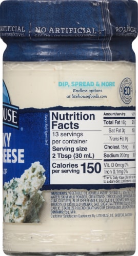 Lighthouse® Chunky Blue Cheese Salad Dressing, 13 fl oz - QFC