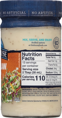 Litehouse Coleslaw Dressing Perspective: right
