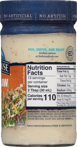 Litehouse Coleslaw Dressing Perspective: right