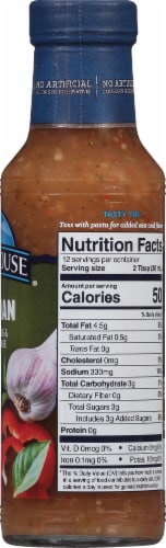 Litehouse™ Italian Dressing & Marinade Bottle Perspective: right