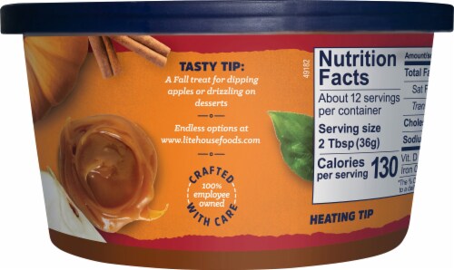 Litehouse Pumpkin Caramel Dip Perspective: right