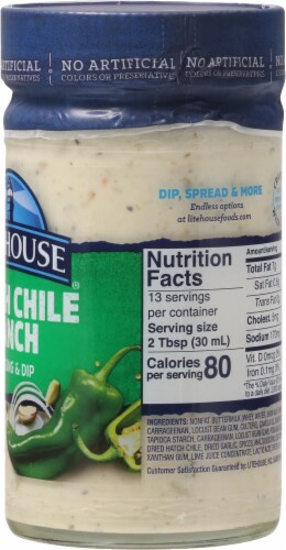 Litehouse® Hatch Chile Ranch Dressing Perspective: right