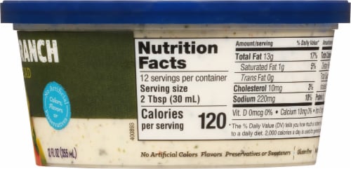 Litehouse® Avocado Ranch Dip Perspective: right