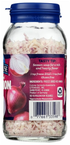 Litehouse® Freeze Dried Red Onion Perspective: right