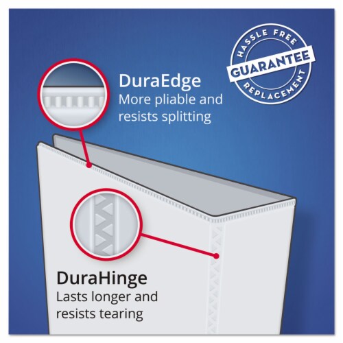 Avery® BNDR,SLNTRNG,11X8.5,2 ,BK 09500 Perspective: right