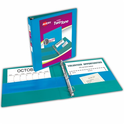 Avery® Durable Two-Tone Binder - Assorted Perspective: right