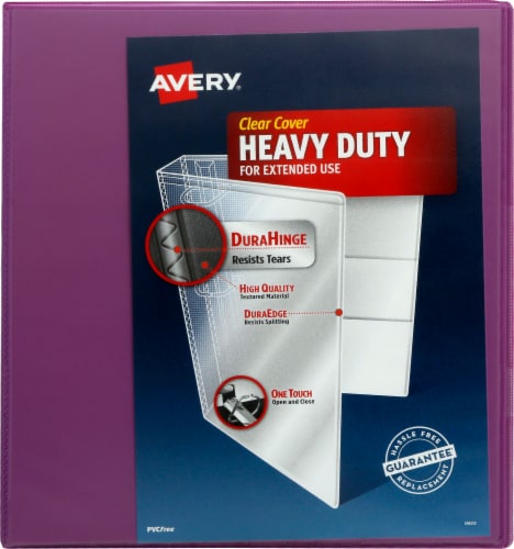 Avery Heavy Duty Clear Cover Binder - Assorted Perspective: right