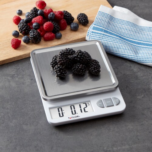 Taylor Stainless Steel Digital Kitchen Scale