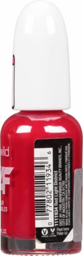 Wet n Wild Fast Dry AF Red Light District Nail Color Perspective: right