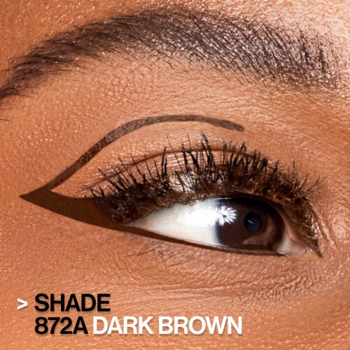 Wet n Wild® MegaLiner® Liquid Eyeliner - Dark Brown Perspective: right