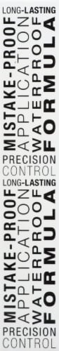 Wet n Wild 879 Black Noir H2O Proof Liquid Eye Liner Perspective: right