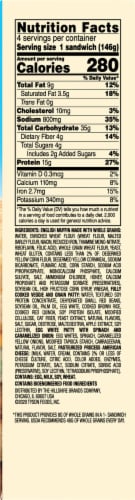 Jimmy Dean Delights® Spinach & Egg White Plant Based Patty & Frittata Sandwich Perspective: right