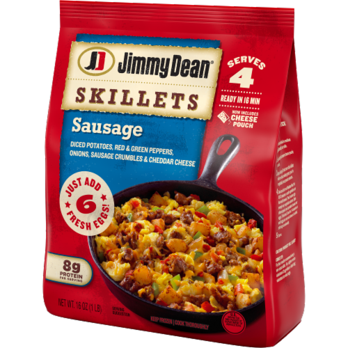 Jimmy Dean® Frozen Sausage Skillets Perspective: right