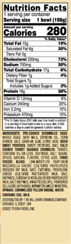 Jimmy Dean Delights® Sweet Potato & Spinach with Turkey Sausage Breakfast Bowl Perspective: right