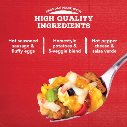 Jimmy Dean® Hot Sausage & Salsa Verde Breakfast Bowl Perspective: right