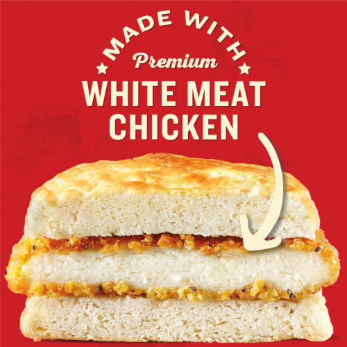 Jimmy Dean® Southern Style Spicy Crispy Chicken Honey Biscuits