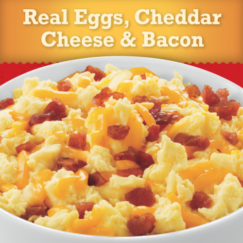 Jimmy Dean Simple Scrambles Bacon Perspective: right