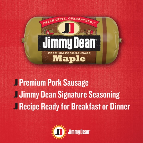 Jimmy Dean® Premium Pork Maple Breakfast Sausage Roll Perspective: right