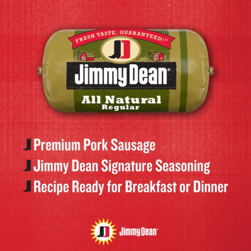 Jimmy Dean® Premium All Natural Pork Breakfast Sausage Roll Perspective: right