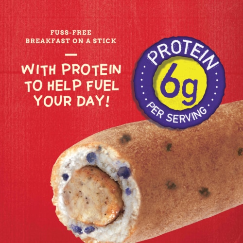Jimmy Dean® Blueberry Pancakes and Sausage on a Stick Frozen Breakfast Perspective: right