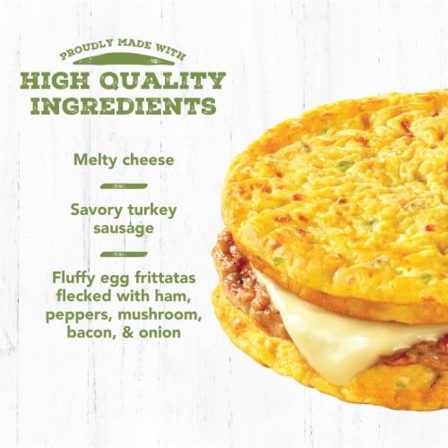 Jimmy Dean Delights® Ham Peppers & Mushroom Egg'wich Perspective: right