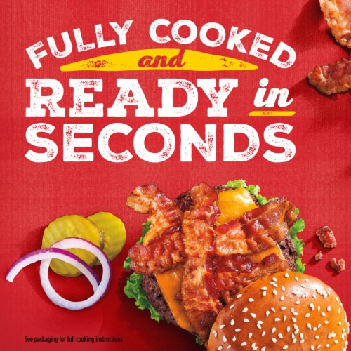 Jimmy Dean Fully-Cooked Bacon Hickory Smoked Perspective: right