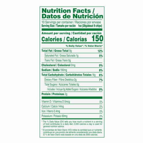 Calidad Chile Limon Tortilla Chips Perspective: right