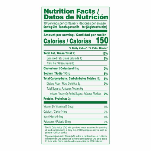 Calidad Chile Limon Tortilla Chips Perspective: right