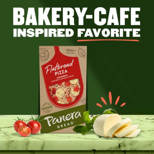 Panera Bread Ready-to-Heat Margherita Flatbread Pizza Perspective: right