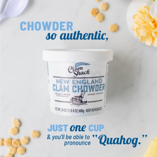 Blount Clam Shack Gluten Free New England Clam Chowder Soup Perspective: right