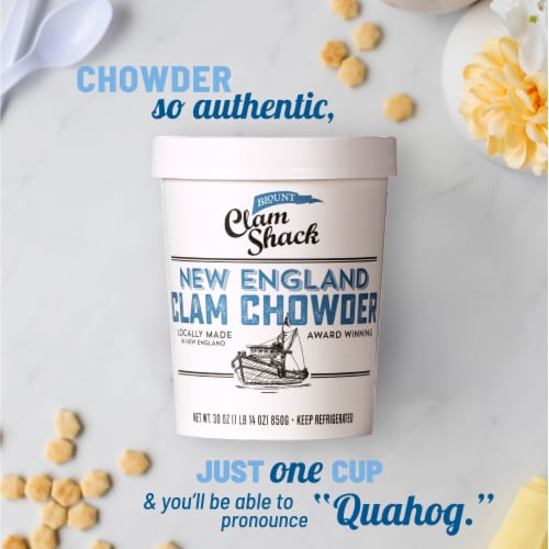 Blount Clam Shack Gluten Free New England Clam Chowder Perspective: right