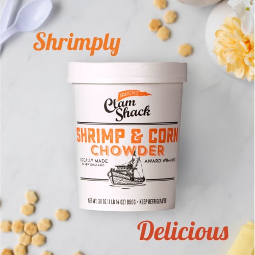 Blount Clam Shack Shrimp & Roasted Corn Chowder Perspective: right