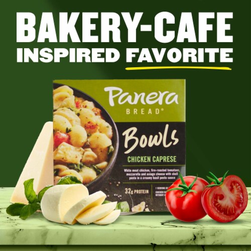 Panera Bread Ready-to-Heat Chicken Caprese Pasta Meal Perspective: right