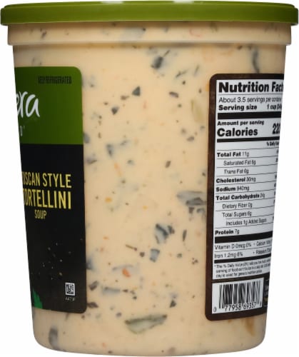 Panera Bread® Tuscan Style Tortellini Soup Perspective: right
