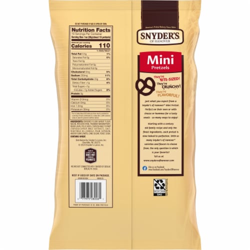 Snyder’s of Hanover Pretzels Mini Pretzels